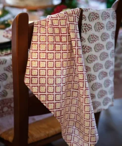 Chamois Kjøkkenhåndklær Diamond & Persian Paisley 2 stk