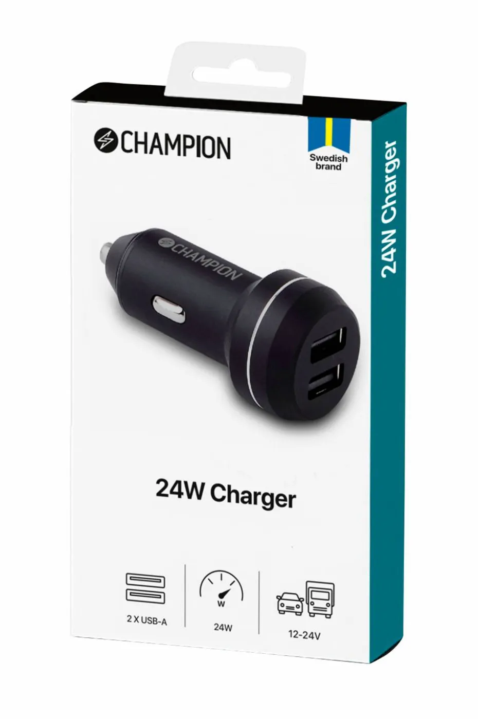 Champion Nordic Billaderen 24 W 2-port