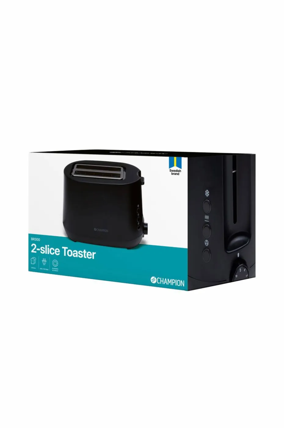 Champion Nordic Brødrister 750 W Br300 2 plater