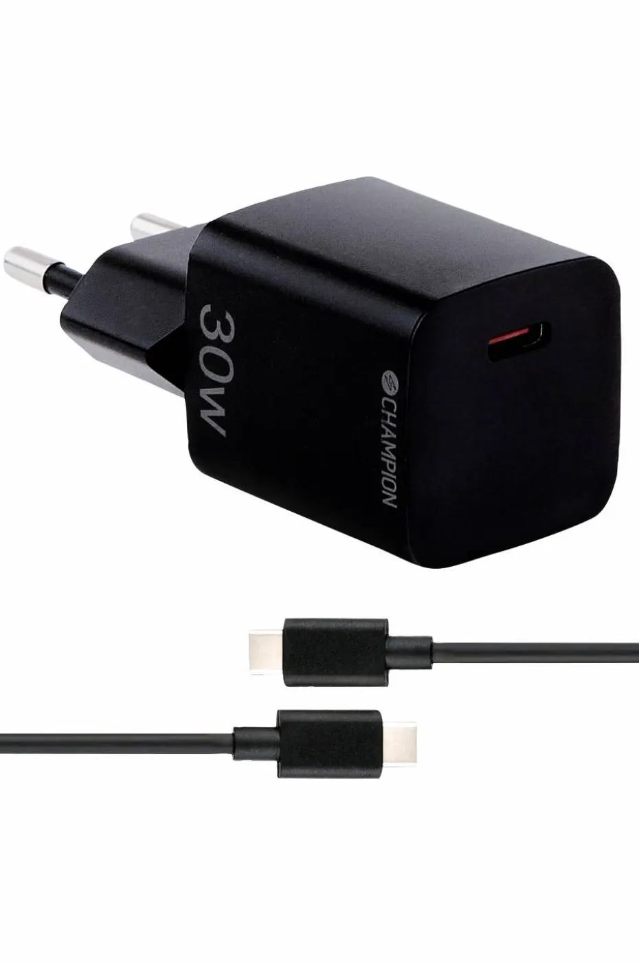 Champion Nordic Lader 30 W + USB-C-kabel