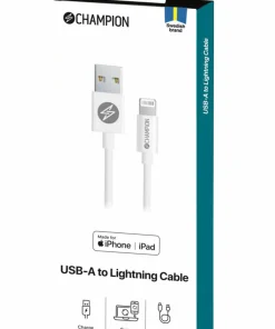 Champion Nordic Lade&Synk kabel Lightning 1 m