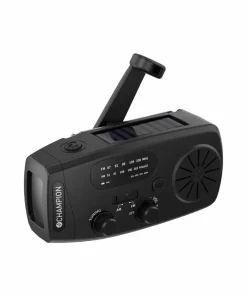 Champion Nordic Sveiveradio med lommelykt og solceller