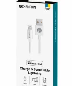 Champion Nordic USB-A til Lightning-kabel 2 m