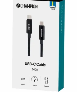 Champion Nordic USB-C-kabel 240W 1m
