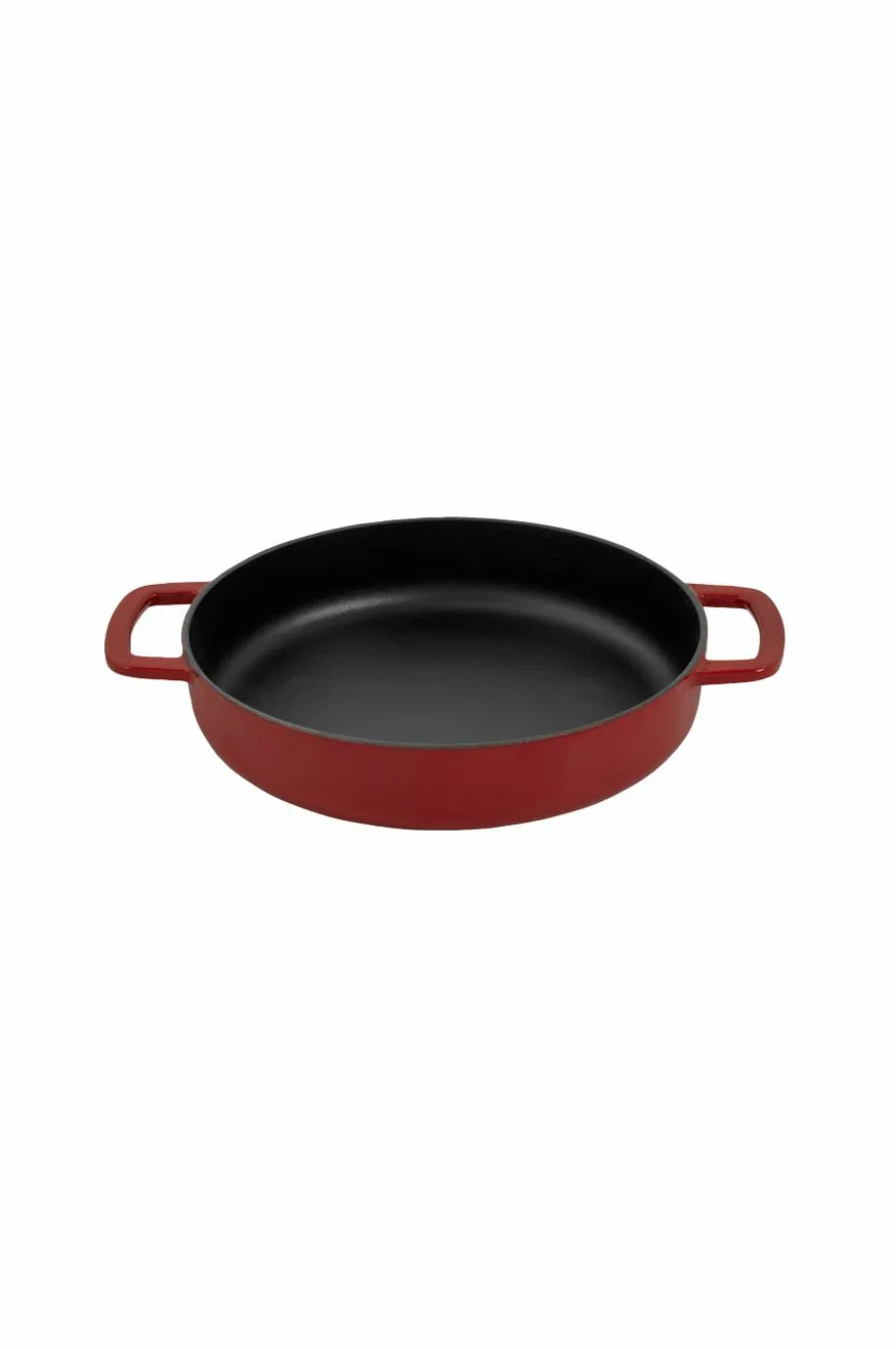 Combekk Skillet 24 cm emaljert resirkulert støpejern Bordeaux