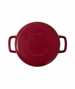 Combekk Skillet 24 cm emaljert resirkulert støpejern Bordeaux