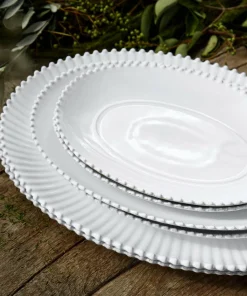 COSTA NOVA Oval tallerken Pearl