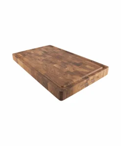 Culimat Skärbräda Ek Stavlimmad med Ränna 50 x 30 x 4 cm