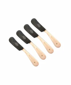 Culinary Concepts London Blonde Oak Sett med fire smørkniver/spredere