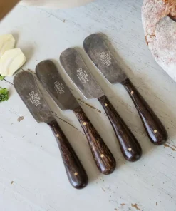 Culinary Concepts London Coconut Wood Sett med fire smørkniver/spredere