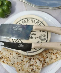 Culinary Concepts London Blonde Oak Sett med to ostebestikk