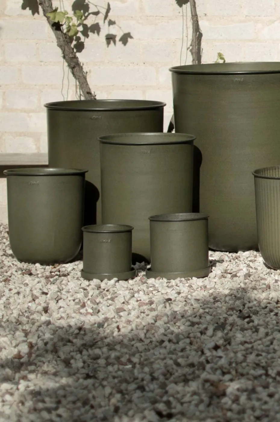 DBKD Gryte Plant Pot small 2-pk