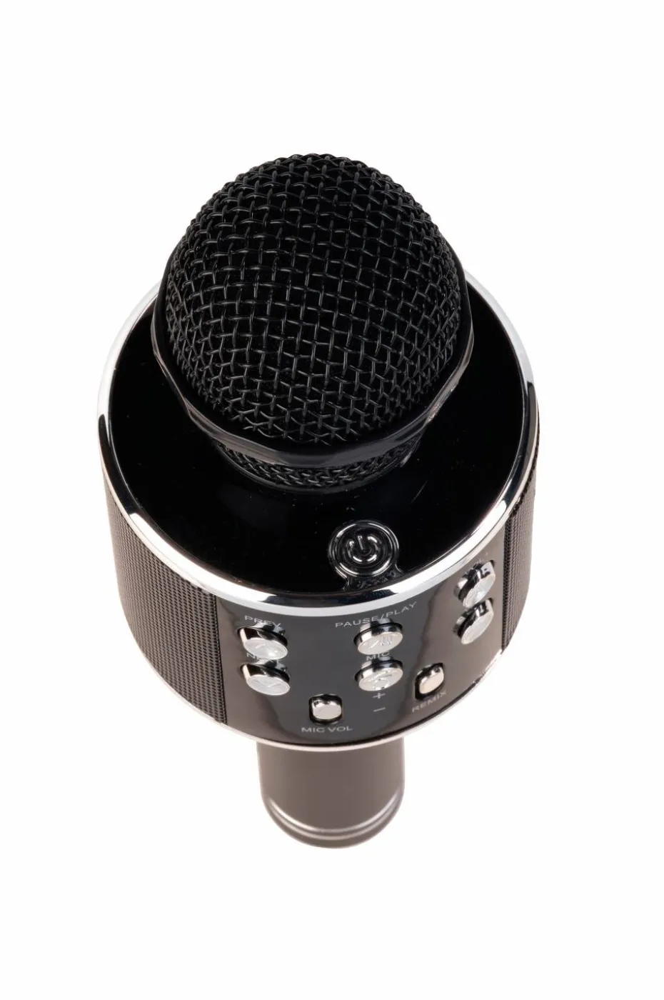 Denver Bluetooth-karaokemikrofon med innebygd høyttaler, svart