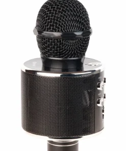 Denver Bluetooth-karaokemikrofon med innebygd høyttaler, svart
