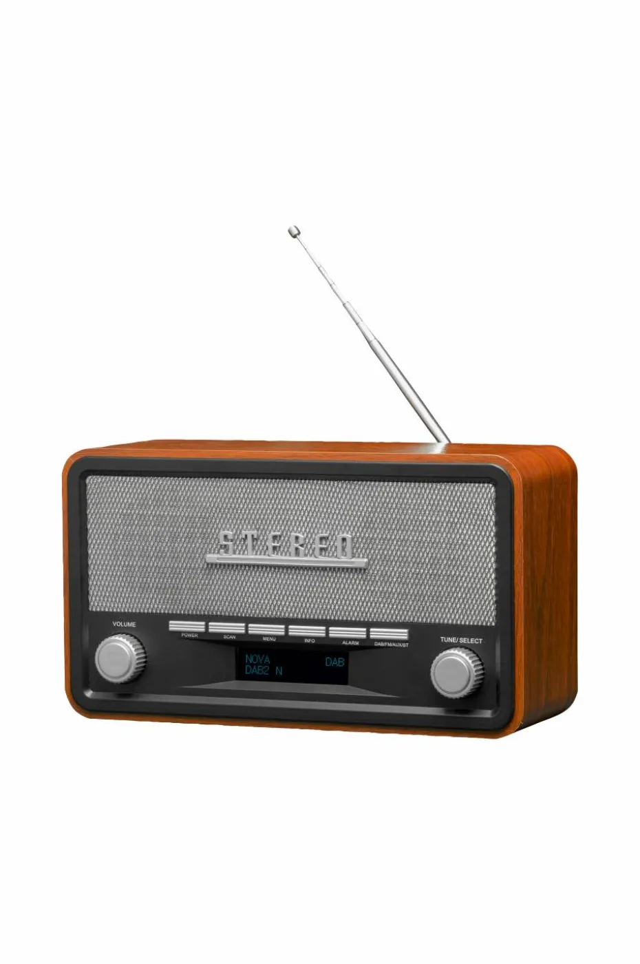 Denver Radio i retrodesign DAB+ / FM-radio