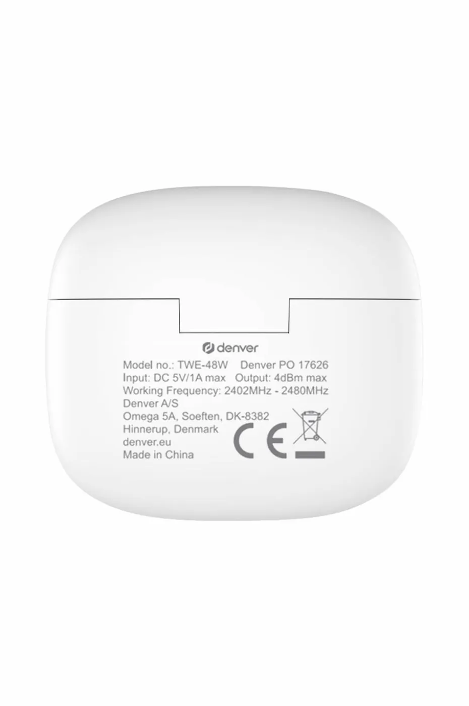 Denver Ørestykker Twe-48w True Wireless Bluetooth