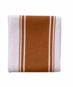 Dexam Stripete kjøkkenhåndkle Love Colour - Terracotta