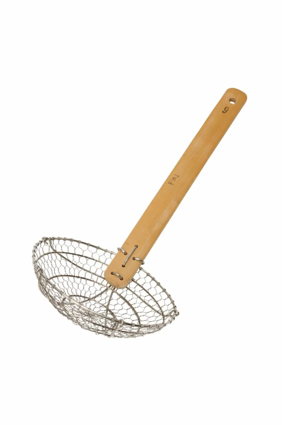 Dexam Wok Sil Metal School Of Wok - 38 cm med bambushåndtak