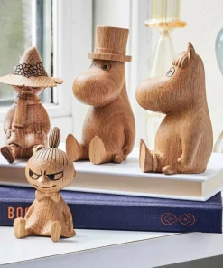 Dsignhouse x Moomin Tre Dekorasjon Muminpappa 10 cm