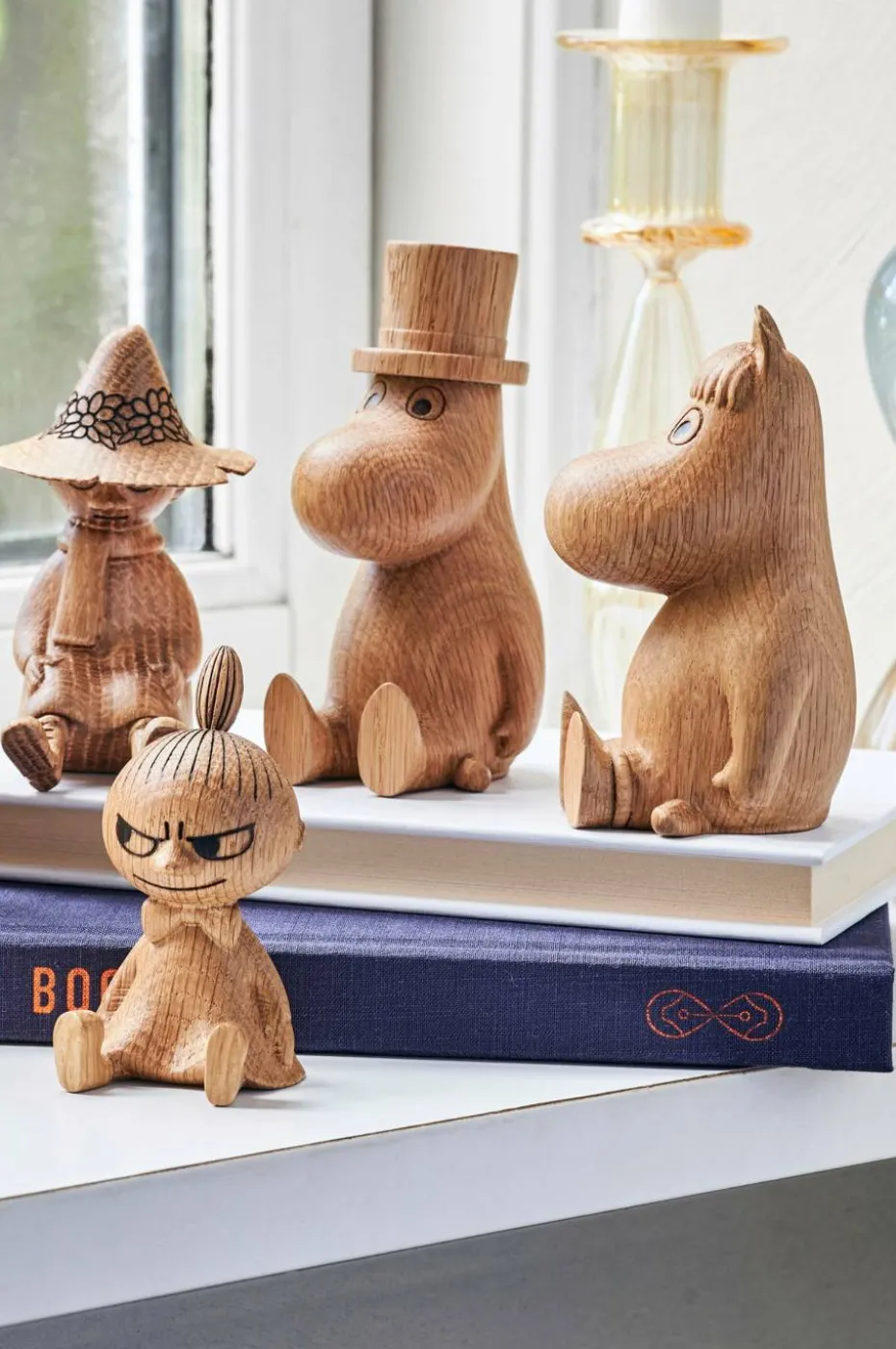 Dsignhouse x Moomin Tre Dekorasjon Muminpappa 10 cm
