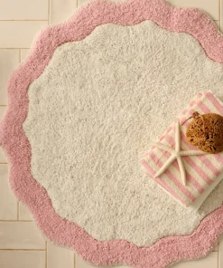 Ellos Home Badematte Scallop Round