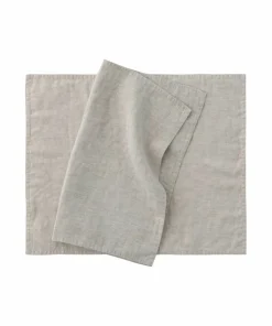Ellos Home Bordbrikke Malva 2-pk i 100% lin