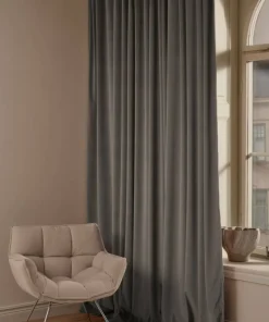Ellos Home DEMI målbestilt fløyelsgardin
