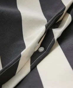 Ellos Home Dynetrekksett Diagonal Stripe i bomull 2 deler