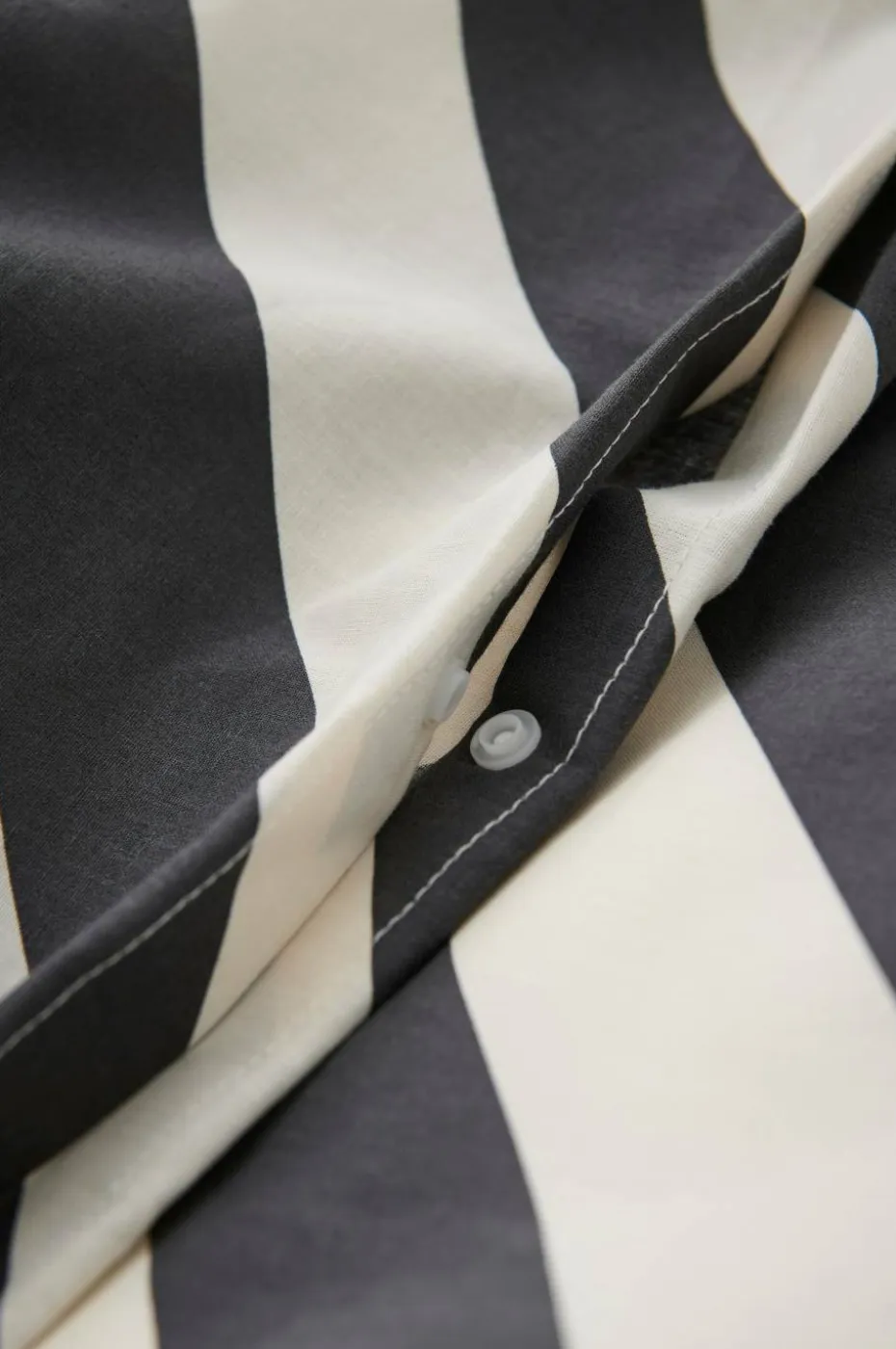 Ellos Home Dynetrekksett Diagonal Stripe i bomull 2 deler