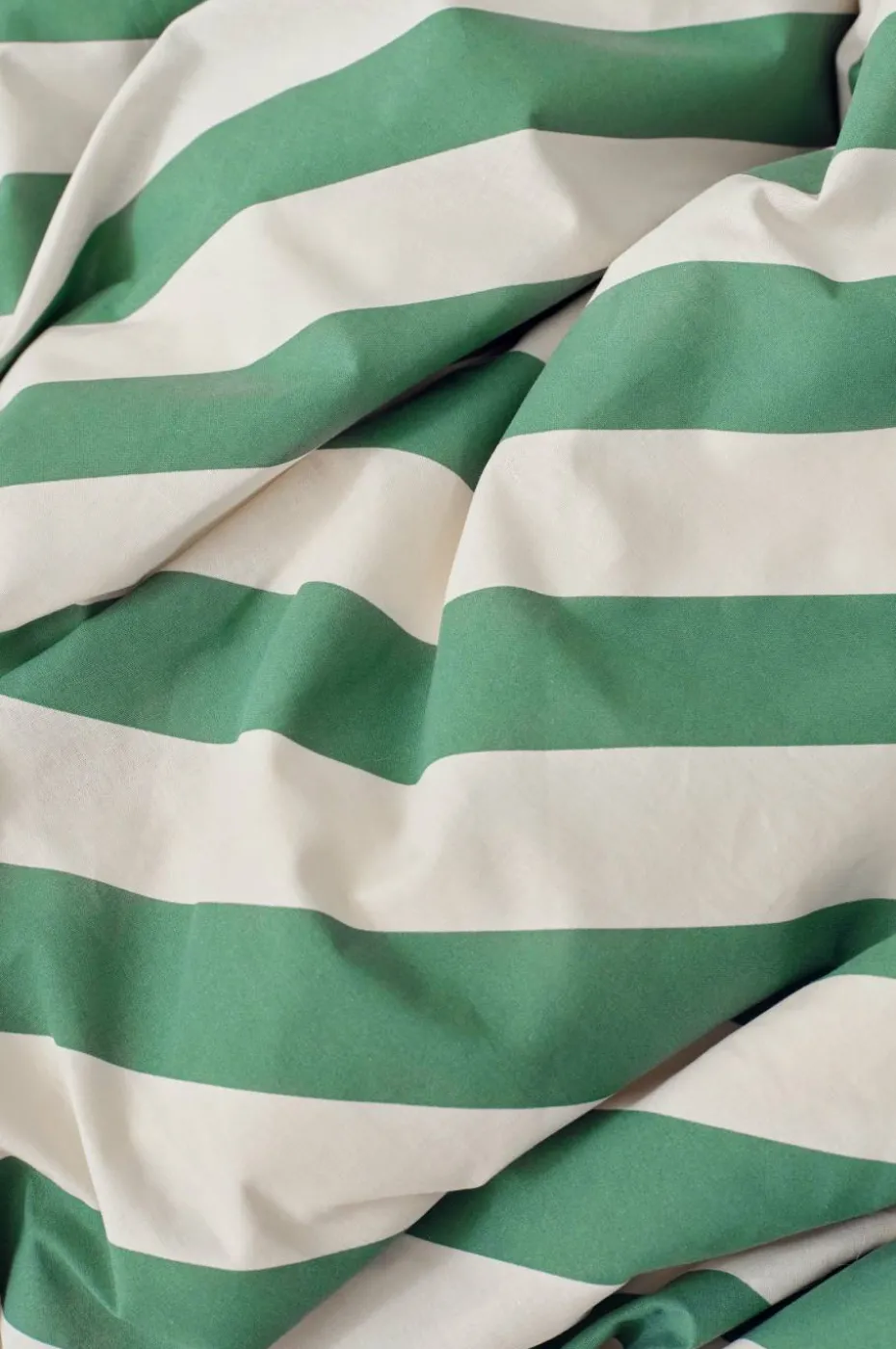 Ellos Home Dynetrekksett Diagonal Stripe i bomull 2 deler