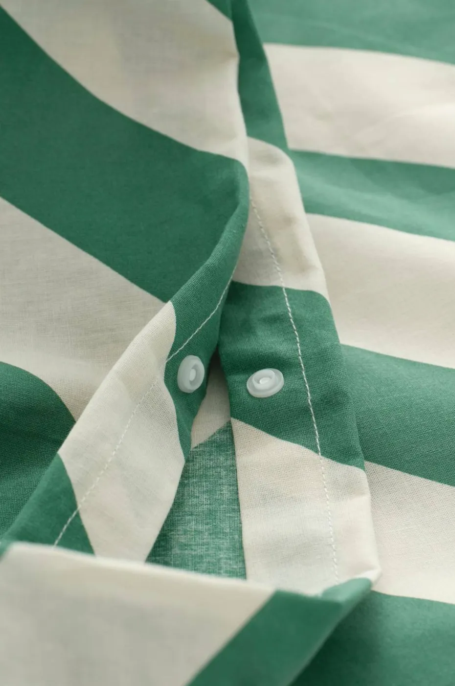 Ellos Home Dynetrekksett Diagonal Stripe i bomull 2 deler