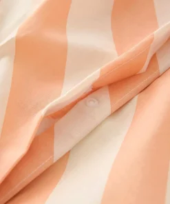 Ellos Home Dynetrekksett Diagonal Stripe i bomull 2 deler