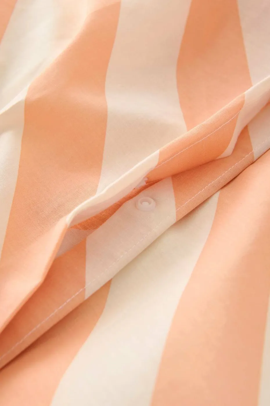 Ellos Home Dynetrekksett Diagonal Stripe i bomull 2 deler