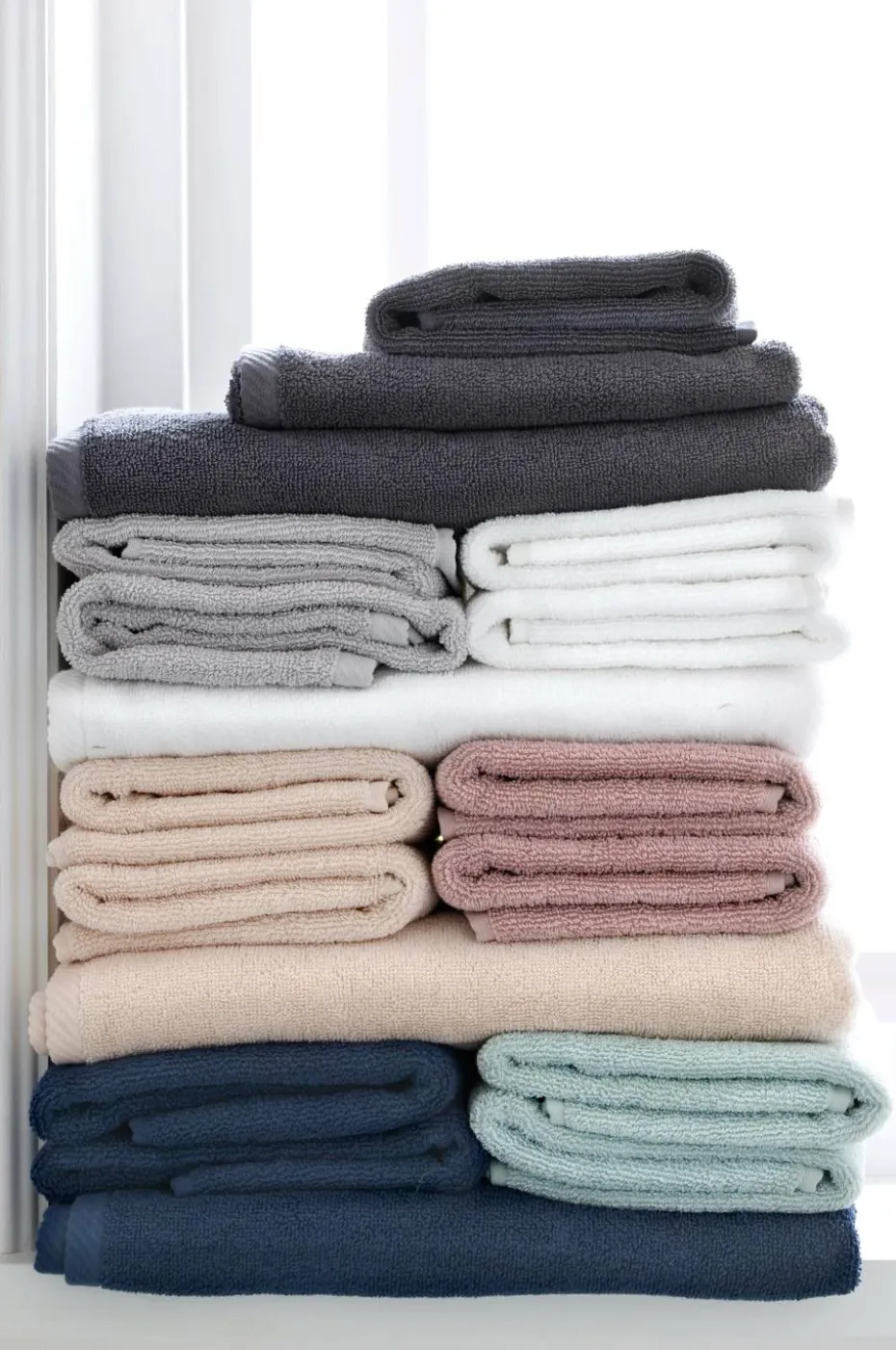 Ellos Home Frottésett Elise i 6 deler