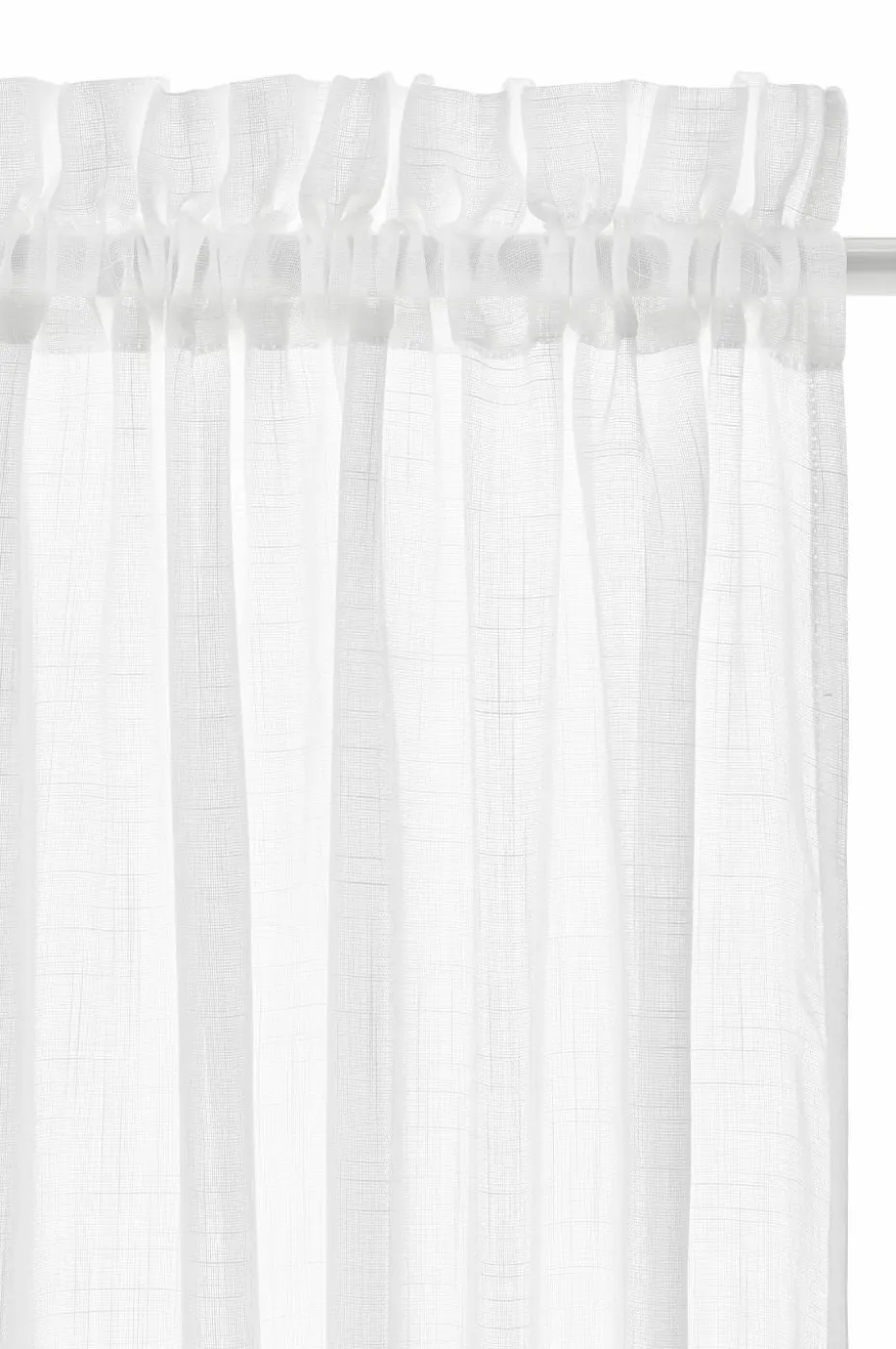 Ellos Home Gardin med løpegang Lara 2-pk