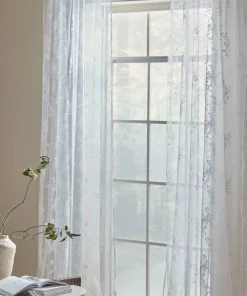 Ellos Home Gardin med løpegang Lise 2-pk