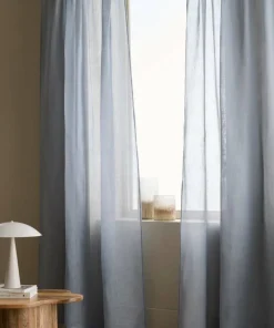 Ellos Home Gardin med løpegang Lara 2-pk