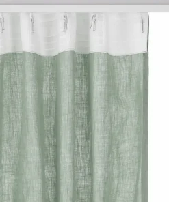 Ellos Home Gardin med multibånd Malva 2-pk i 100% lin
