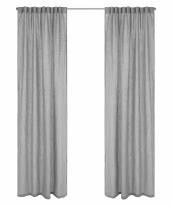 Ellos Home Gardin med multibånd Malva 2-pk i 100% lin