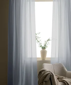Ellos Home Gardin med multibånd Lara 2-pk