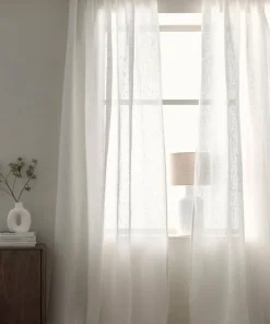 Ellos Home Gardin med multibånd Kara 2-pk