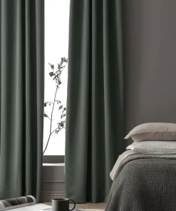 Ellos Home Gardin med multibånd Sandy, mørkleggende, 1 stk
