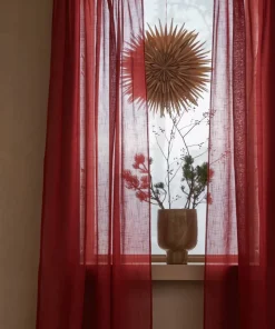 Ellos Home Gardin med multibånd Lara 2-pk