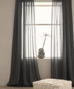Ellos Home Gardin med multibånd Kara 2-pk
