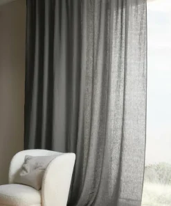 Ellos Home Gardin med multibånd Malva Wide ekstra bred, 1 stk i 100% lin