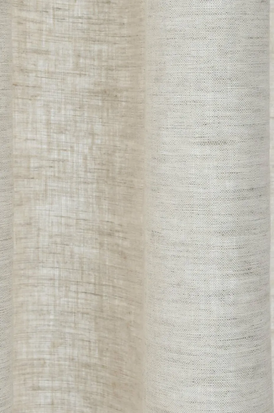 Ellos Home Gardin med multibånd Malva Wide ekstra bred, 1 stk i 100% lin