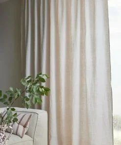 Ellos Home Gardin med multibånd Malva Wide ekstra bred, 1 stk i 100% lin