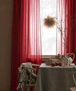 Ellos Home Gardin med multibånd Lovisa 2-pk