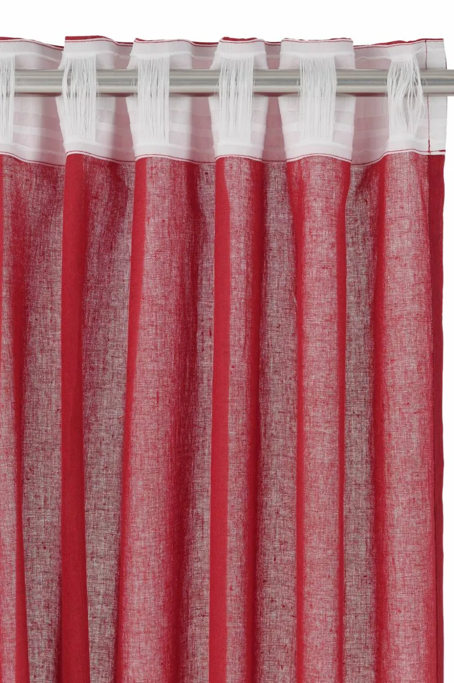 Ellos Home Gardin med multibånd Lovisa 2-pk