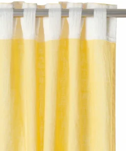 Ellos Home Gardin med multibånd Malva Wide ekstra bred, 1 stk i 100% lin